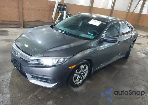 2016 Honda Civic Lx из США, поврежденный, VIN 19XFC2F50GE078005